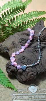 Halskette Flower Power Komplettansicht 5